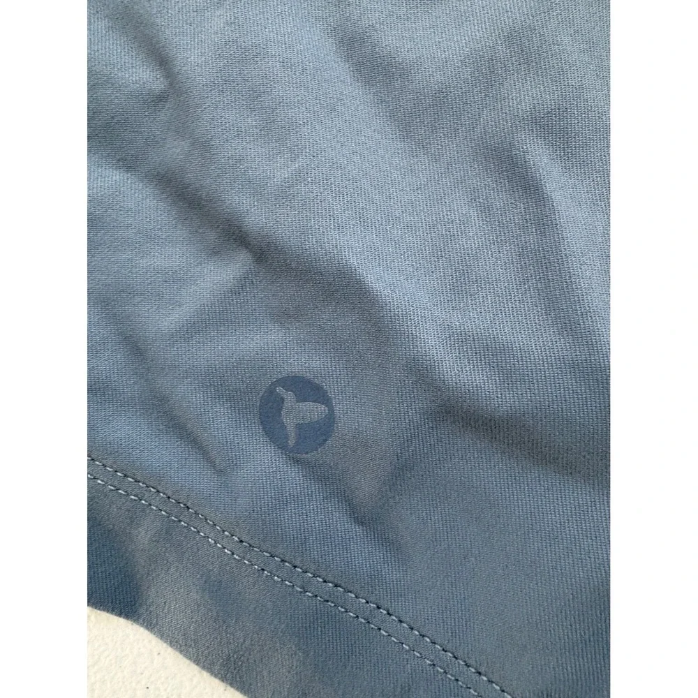 Birddogs Mens Gym Shorts Blue Gray Built-in Liner XXL 6 inch Inseam‎ Activewear